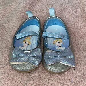 Disney Glitter Bow Kids Dress Shoes